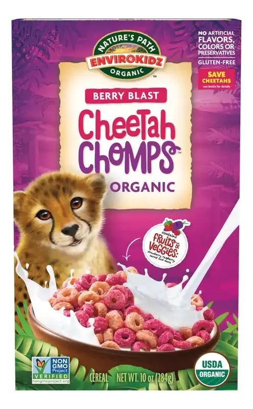 Nature‘s Path Envirokids Organic Cheetah Chomps Breakfast Cereal
