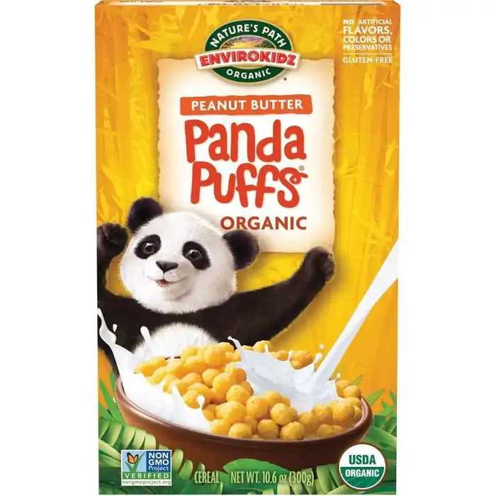 Nature‘s Path Envirokidz Panda Puffs Breakfast Cereal – 10.6oz