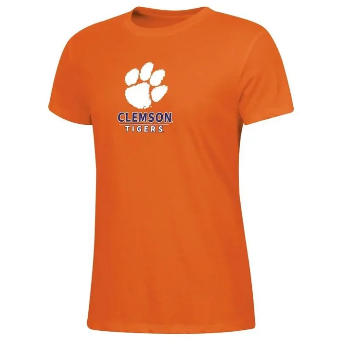 NCAA Clemson Tigers Women‘s Crew T-Shirt – L