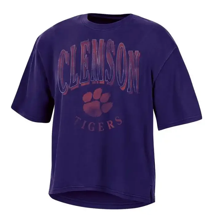 NCAA Clemson Tigers Women‘s Fashion T-Shirt – L