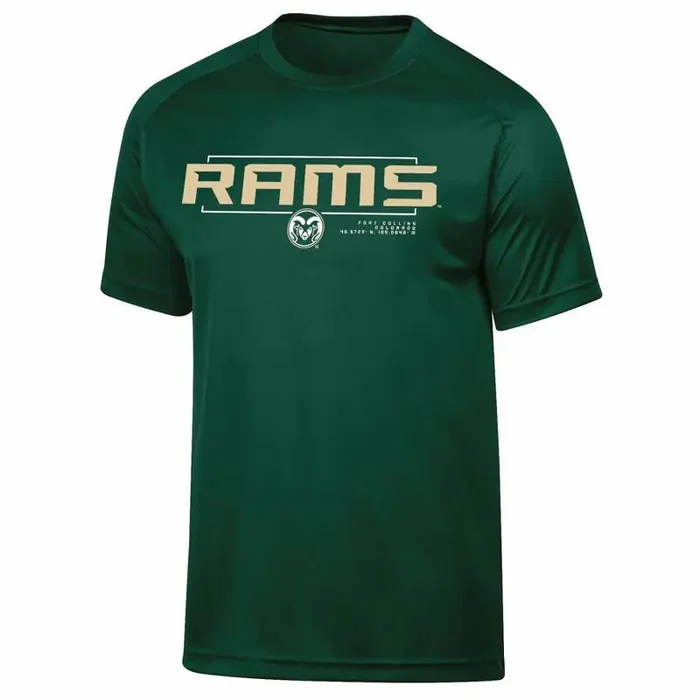NCAA Colorado State Rams Men‘s Poly T-Shirt – S