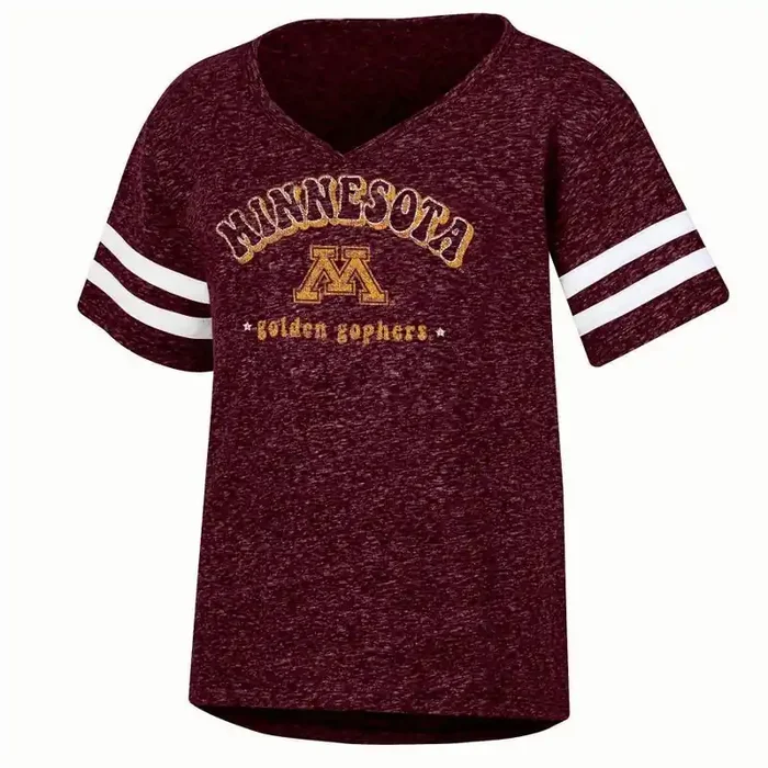 NCAA Minnesota Golden Gophers Girls‘ Tape T-Shirt – XS