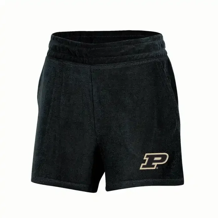 NCAA Purdue Boilermakers Women‘s Terry Shorts – L
