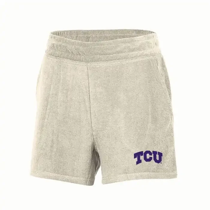 NCAA TCU Horned Frogs Women‘s Terry Shorts – M