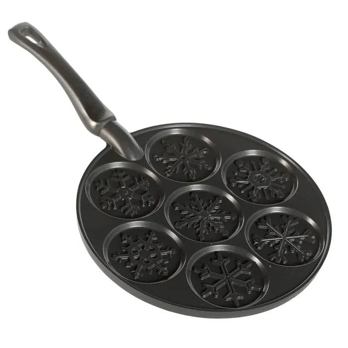 Nordic Ware Falling Snowflake Nonstick 7c Pancake Pan