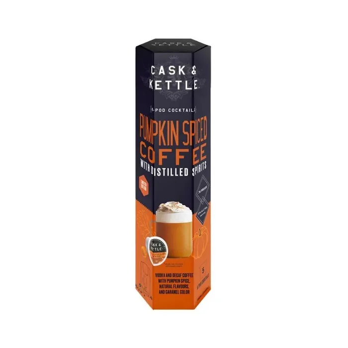 OTHER-ALCOHOLIC BEVERAGES Cask & Kettle Pumpkin Spiced K-Pods