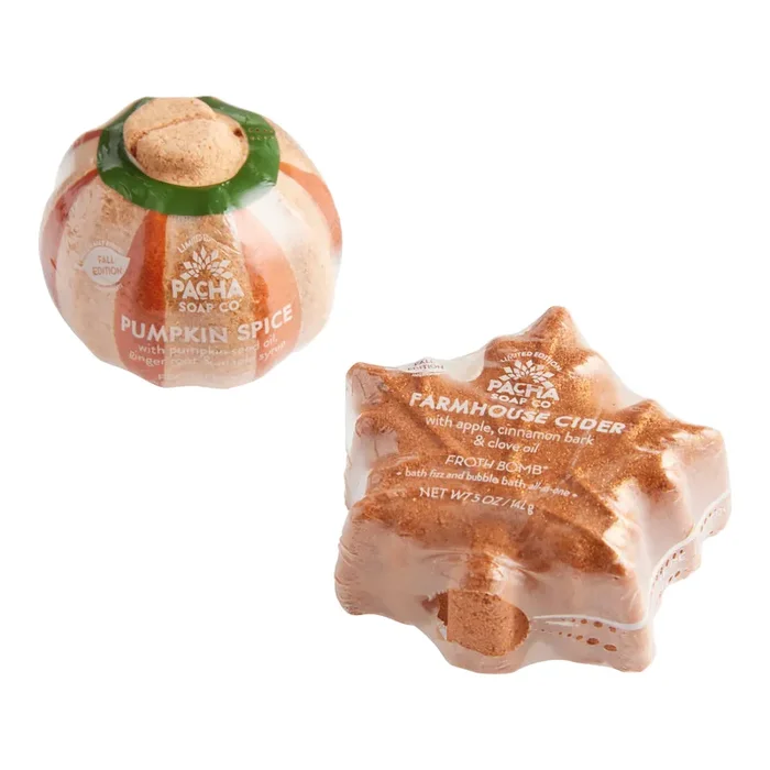 Pacha Fall Seasonal Froth Bomb Collection