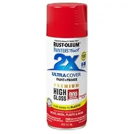 Painter‘s Touch 2X Premium High-Gloss Spray Paint, Strawberry Fields, 12-oz.