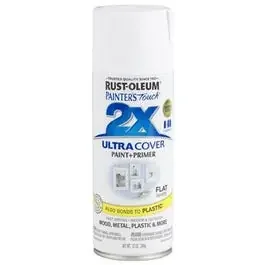 Painter‘s Touch 2X Spray Paint, Flat White, 12-oz.