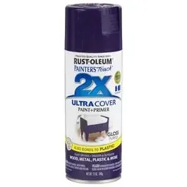 Painter‘s Touch 2X Spray Paint, Gloss Purple, 12-oz.