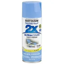 Painter‘s Touch 2X Spray Paint, Gloss Spa Blue, 12-oz.