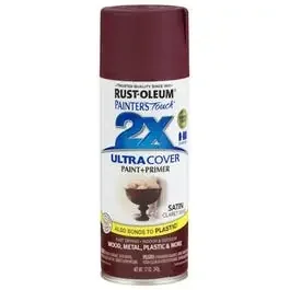 Painter‘s Touch 2X Spray Paint, Satin Claret Wine, 12-oz.