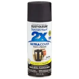 Painter‘s Touch 2X Spray Paint, Satin Dark Walnut, 12-oz.