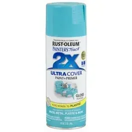 Painter‘s Touch 2X Spray Paint, Satin Seaside, 12-oz.