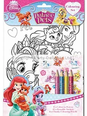 Palace Pets Colouring Set