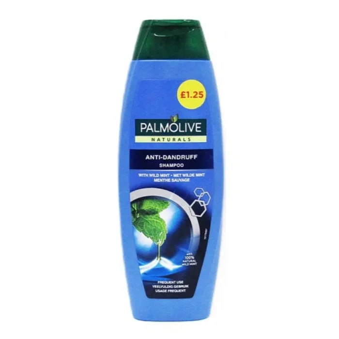 Palmolive Naturals Shampoo Anti-Dandruff Wild Mint PMP £1.25 – Case of 6