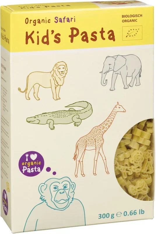 Pasta (Grieß) für Kinder Safari BIO 300 g – ALB GOLD