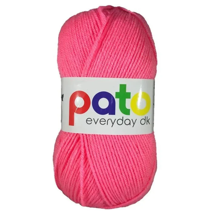 Pato Everyday Double Knitting Yarn – Case of 10 – Pink