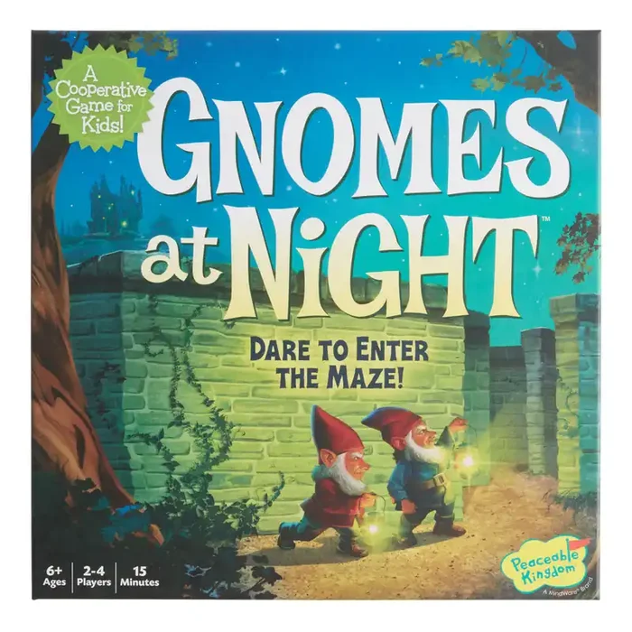 Peaceable Kingdom Gnomes At Night Game
