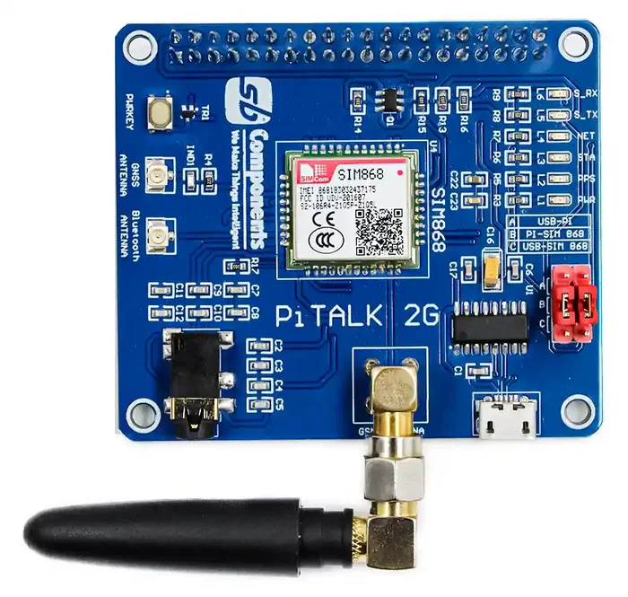 PiTalk 2G HAT