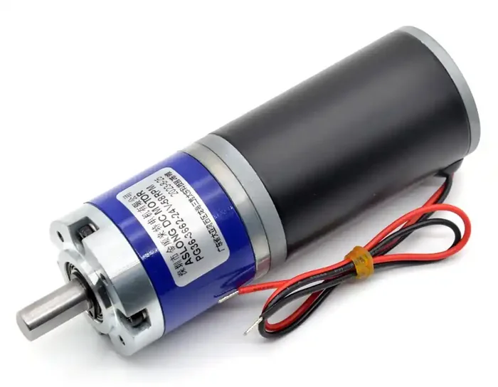 Planetary Reduction Motor Gearbox 36mm PG36-3662 12V 42RPM / 24V 42RPM 1 189 Ratio