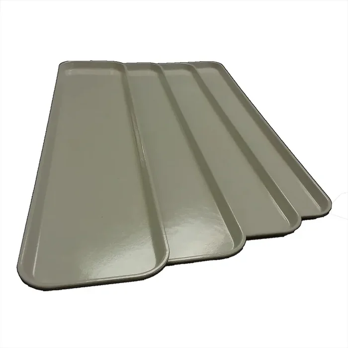 Platter Fiberglass White 10″ x 30″ x .75″