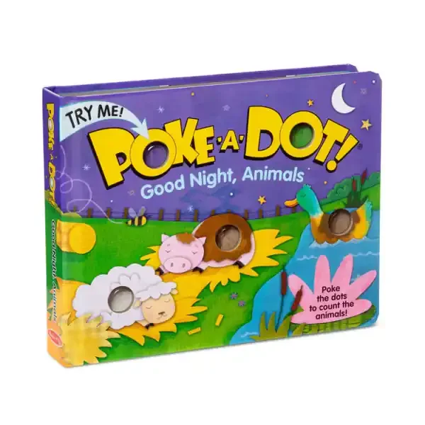 POKE-A-DOT BOOK GOODNIGHT ANIMALS