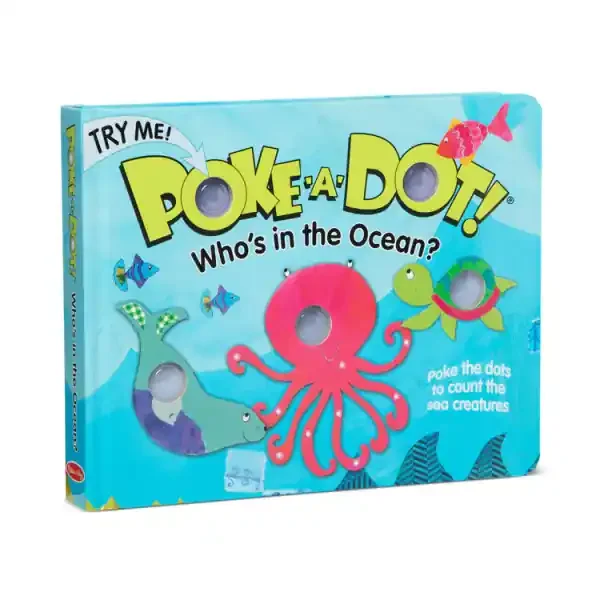 POKE-A-DOT BOOK WHO‘S IN THE OCEAN