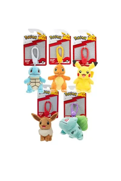 POKEMON PLUSH CLIP ON