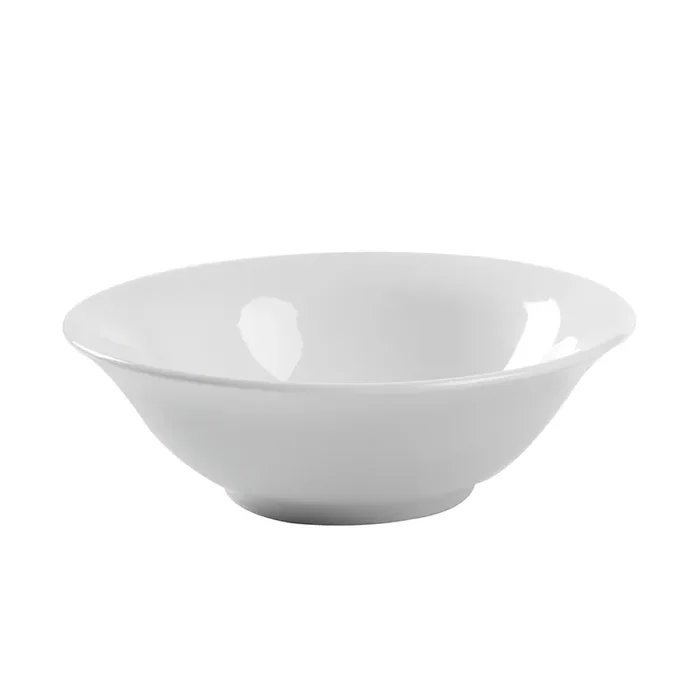 Porcelain Bowl White 9″