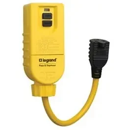 Portable GFCI Receptacle, 1-Ft. Cord, 125-Volt, 15-Amp