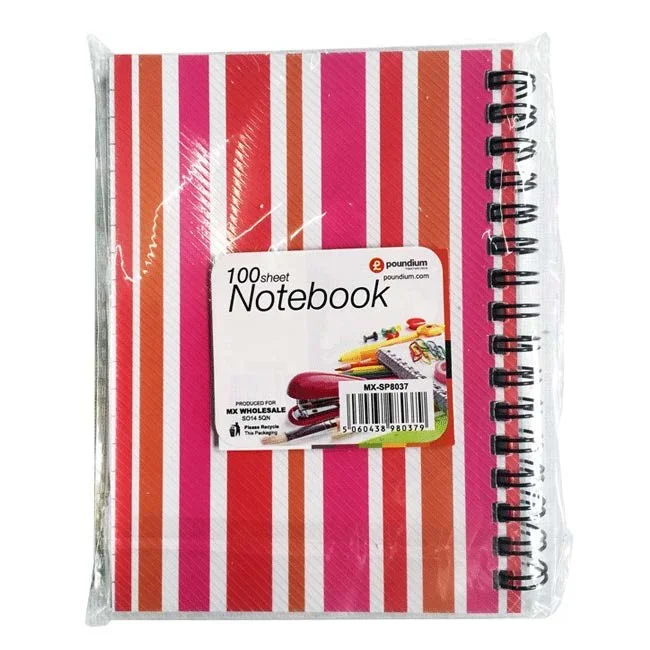 Poundium A6 Notebook Ruled Wirebound