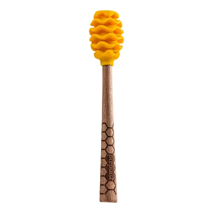 Prepara Silicone and Wood Honey Dipper