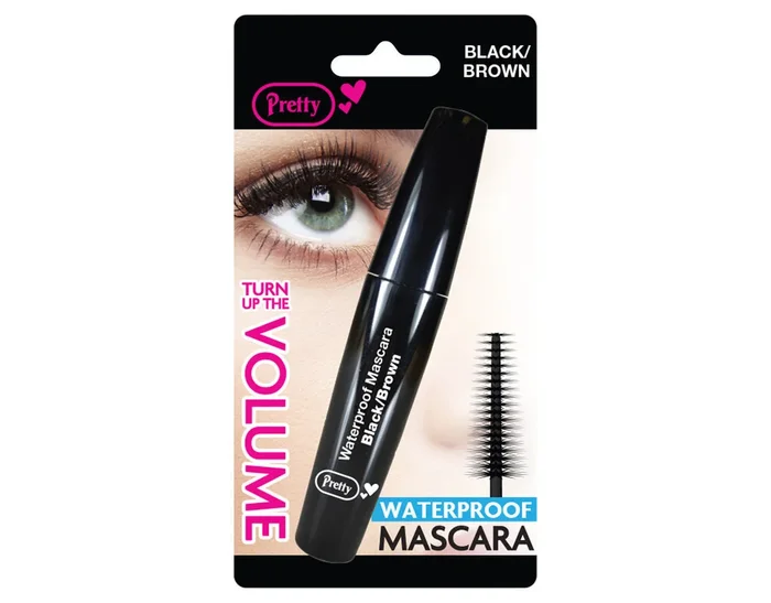 Pretty Eyes 8ml Black/Brown Waterproof Mascara