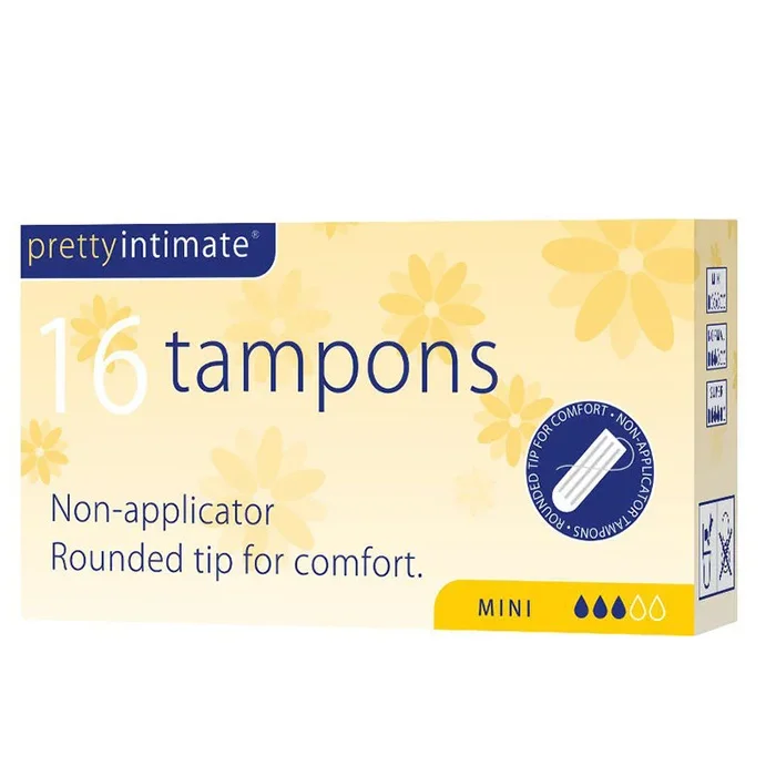 Pretty Intimate Tampons Mini 16 Pack – Case of 12
