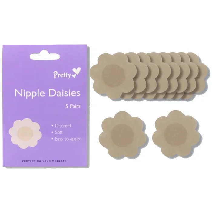 Pretty Nipple Daisies 5 Pairs
