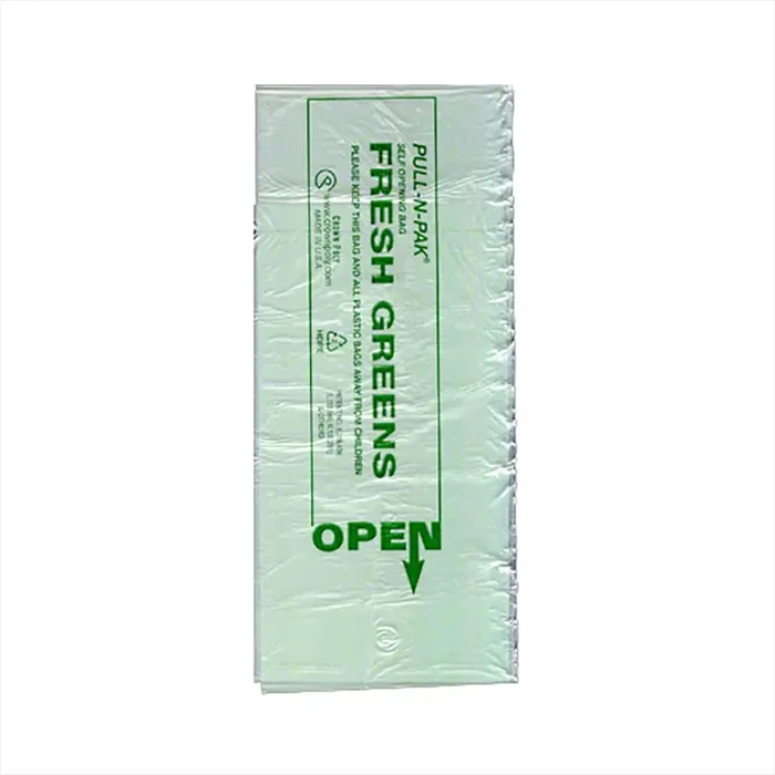 Produce Bag Green PNP Hi- Dens 7.25 mic 15″ x 20″