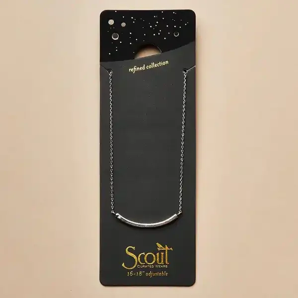 REFINED NECKLACE COMET/SILVER