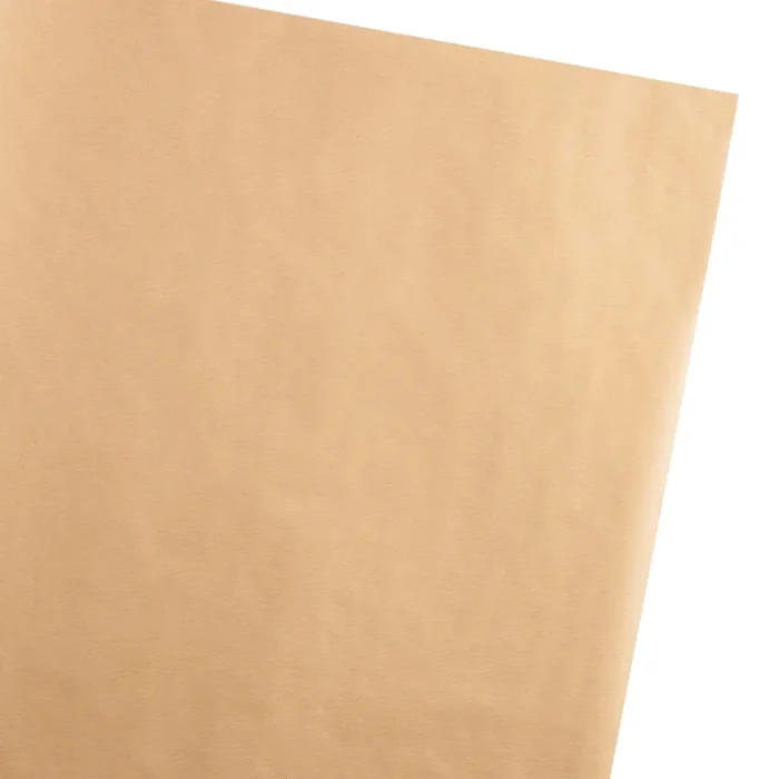 Ribbed Kraft Wrapping Paper Rolls, 2-Pack