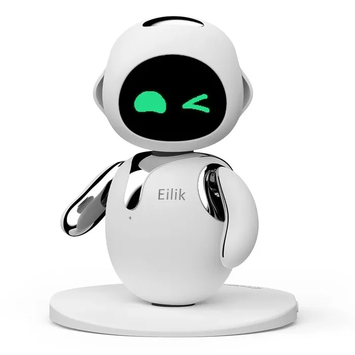 Robot Eilik – Touch Interactive Cute Robot with Abundant Emotions – Silver