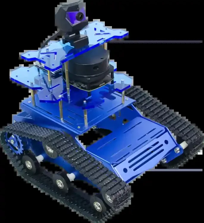 ROS Robot AI Smart Robot Car with Laser Radar for Raspberry Pi 4B