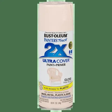 Rust-Oleum® 2X Ultra Cover Gloss Spray Gloss Pink Peony