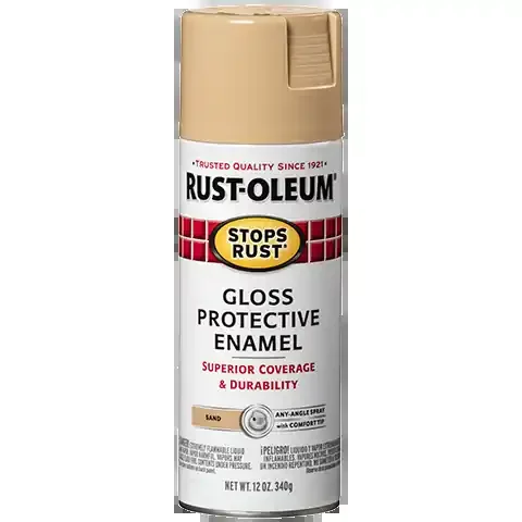 Rust-Oleum® Protective Enamel Spray Paint Gloss Sand