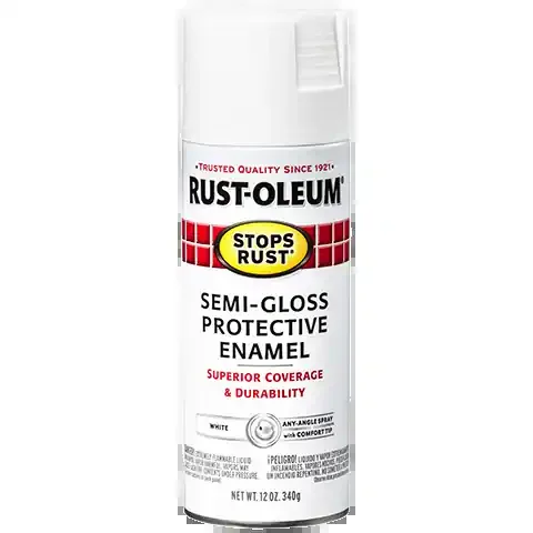 Rust-Oleum® Protective Enamel Spray Paint Semi-Gloss White
