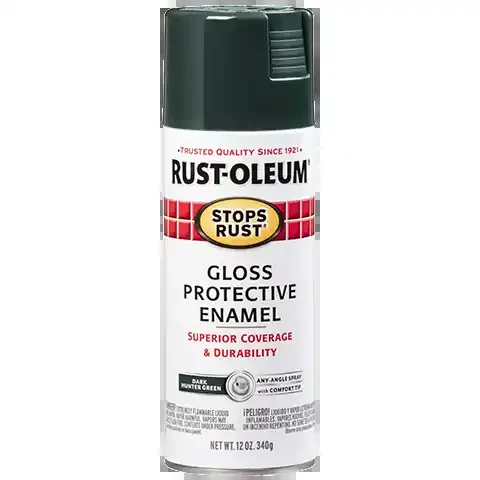 Rust-Oleum® Stops Rust® Protective Enamel Spray Paint Gloss Dark Hunter Green