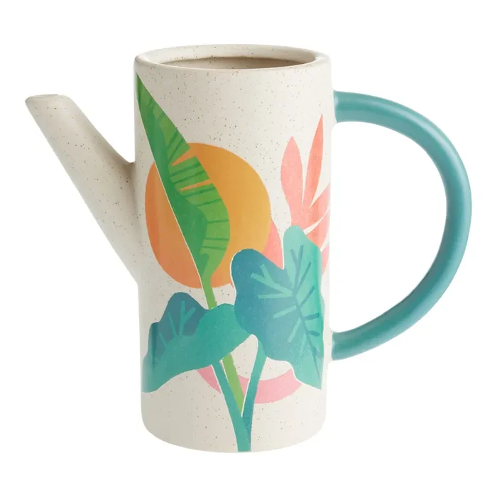 Sabrena Khadija Ceramic Tropical Watering Can