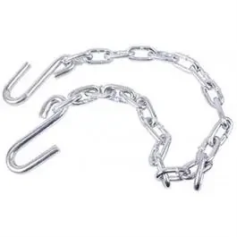 Safety Chain With S-Hook Ends, 3/16 x 36-In.