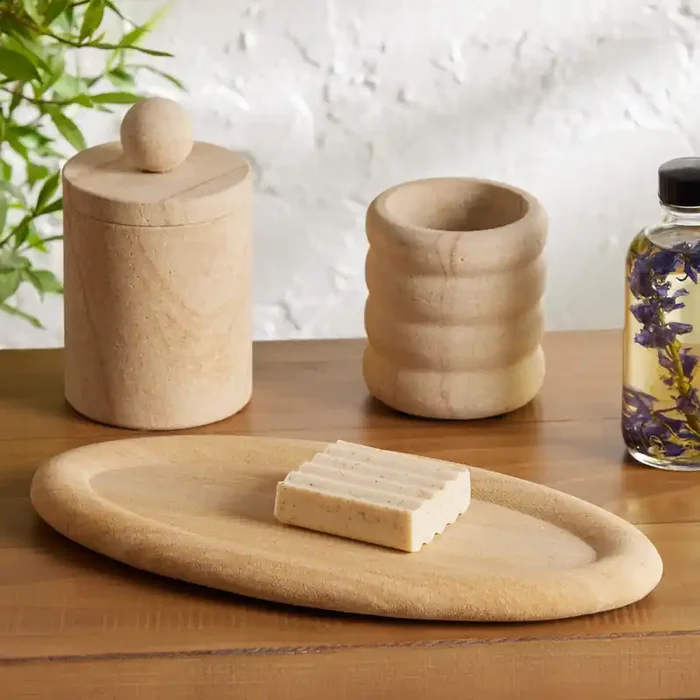 Sandstone Bathroom Accessories Collection