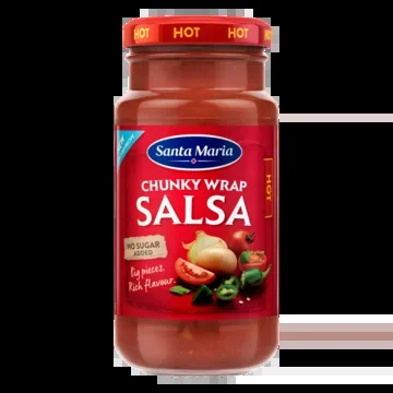 Santa Maria Hot chunky salsa wrap