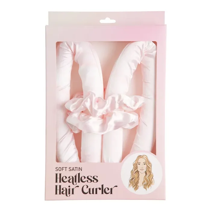 Satin Heatless Hair Curler